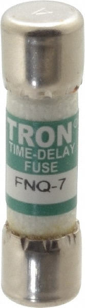 Cooper Bussmann FNQ-7 Cartridge Time Delay Fuse: 7 A, 10.3 mm Dia Image