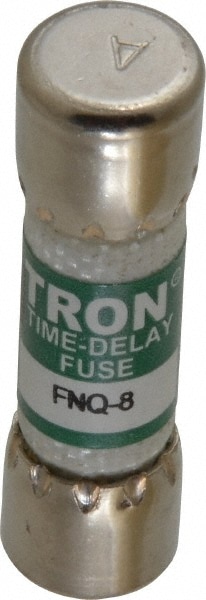 Cooper Bussmann FNQ-8 Cartridge Time Delay Fuse: 8 A, 10.3 mm Dia Image