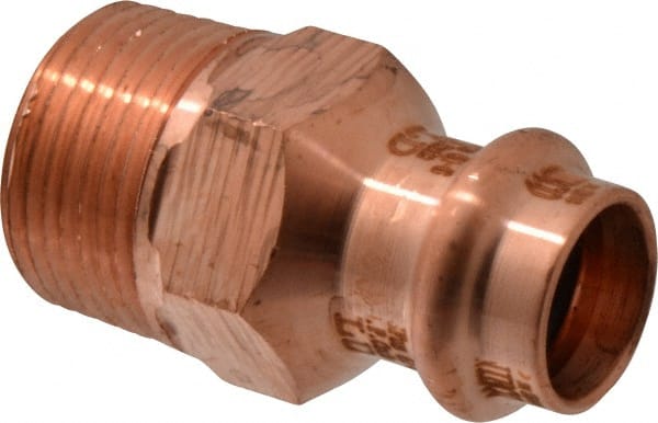 Nibco 1 2 X 3 4 Wrot Copper Pipe Adapter Msc Industrial Supply