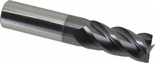 ProMax 111-04814 Square End Mill: 3/4 Dia, 1-5/8 LOC, 3/4 Shank Dia, 4 OAL, 4 Flutes, Solid Carbide Image