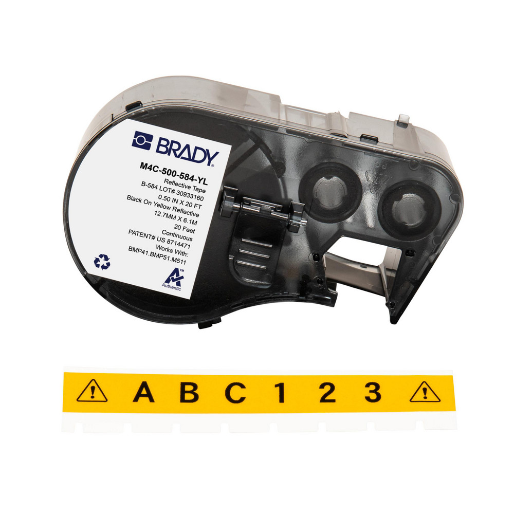Brady Labels, Ribbons & Tapes; Application Label Printer Cartridge; Type Label Printer
