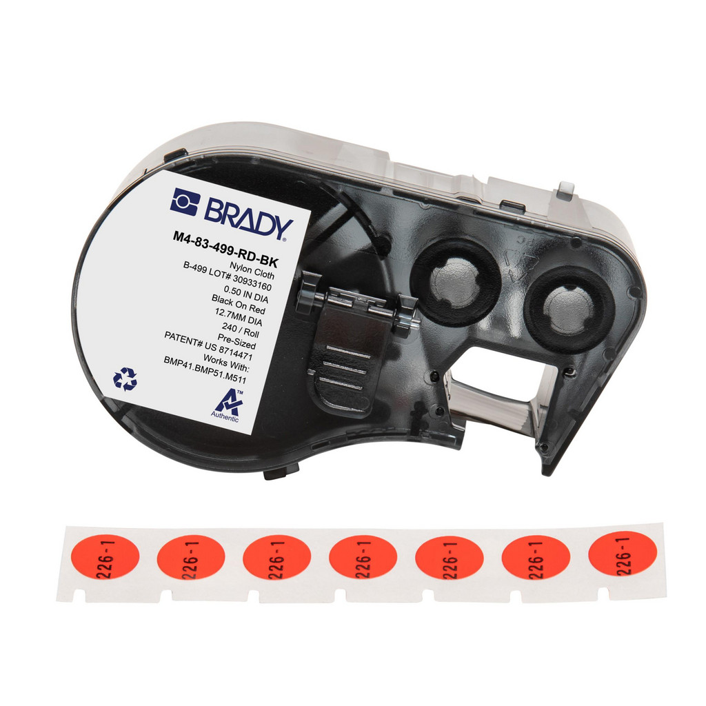 Brady Labels, Ribbons & Tapes: Application: Label Printer Cartridge; Type: Label Printer Cartridge | Part #170806
