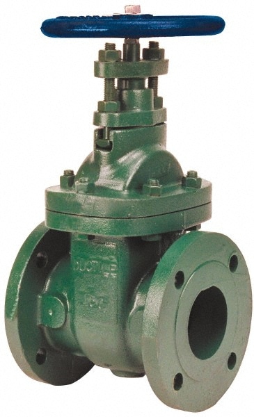 NIBCO NHA701F Gate Valve: Non-Rising Stem, 3" Pipe, Flanged-Raised Face, Ductile Iron Image