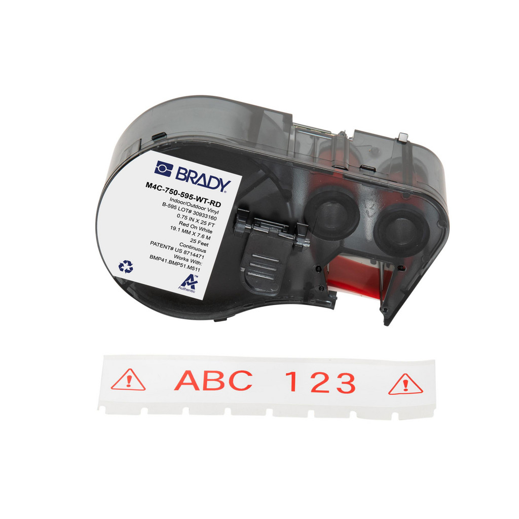 Brady - Labels, Ribbons & Tapes: Application: Label Printer Cartridge ...
