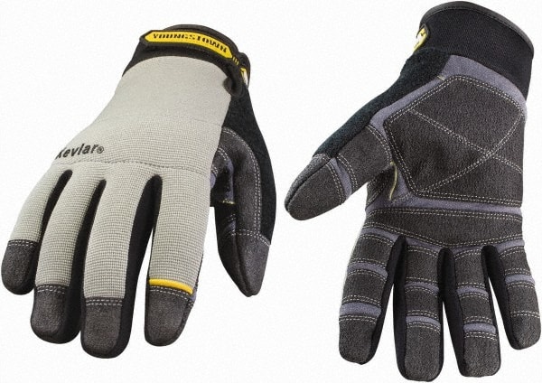 Youngstown 05-3080-70-L Cut, Puncture & Abrasive-Resistant Gloves: Size L, ANSI Cut A4, ANSI Puncture 4, Kevlar 