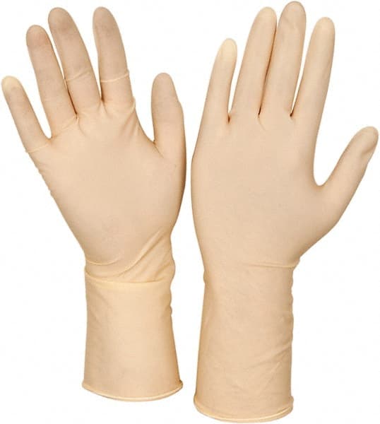 CleanTeam. 100-323000/M Disposable Gloves: Size Medium, 5 mil, Latex 