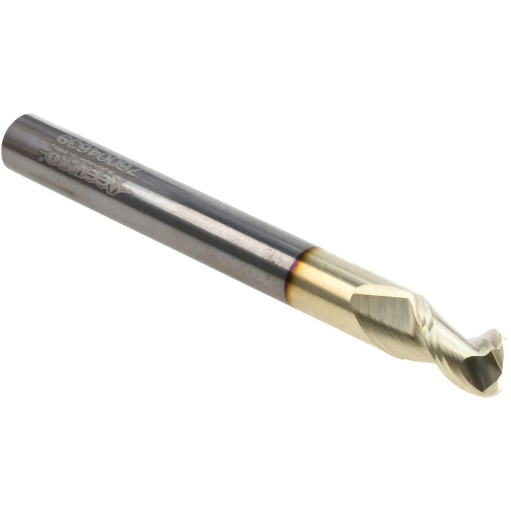 Accupro - Corner Radius End Mill: 1/4