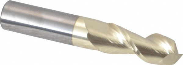 Accupro 25050020020C5 Corner Radius End Mill: 1/2" Dia, 1-1/4" LOC, 0.02" Radius, 2 Flutes, Solid Carbide Image