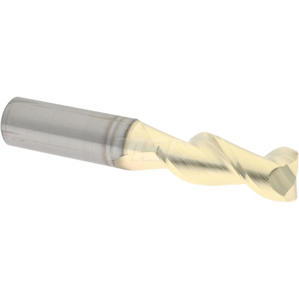 Accupro 25050020030C5 Corner Radius End Mill: 1/2" Dia, 1-1/4" LOC, 0.03" Radius, 2 Flutes, Solid Carbide Image