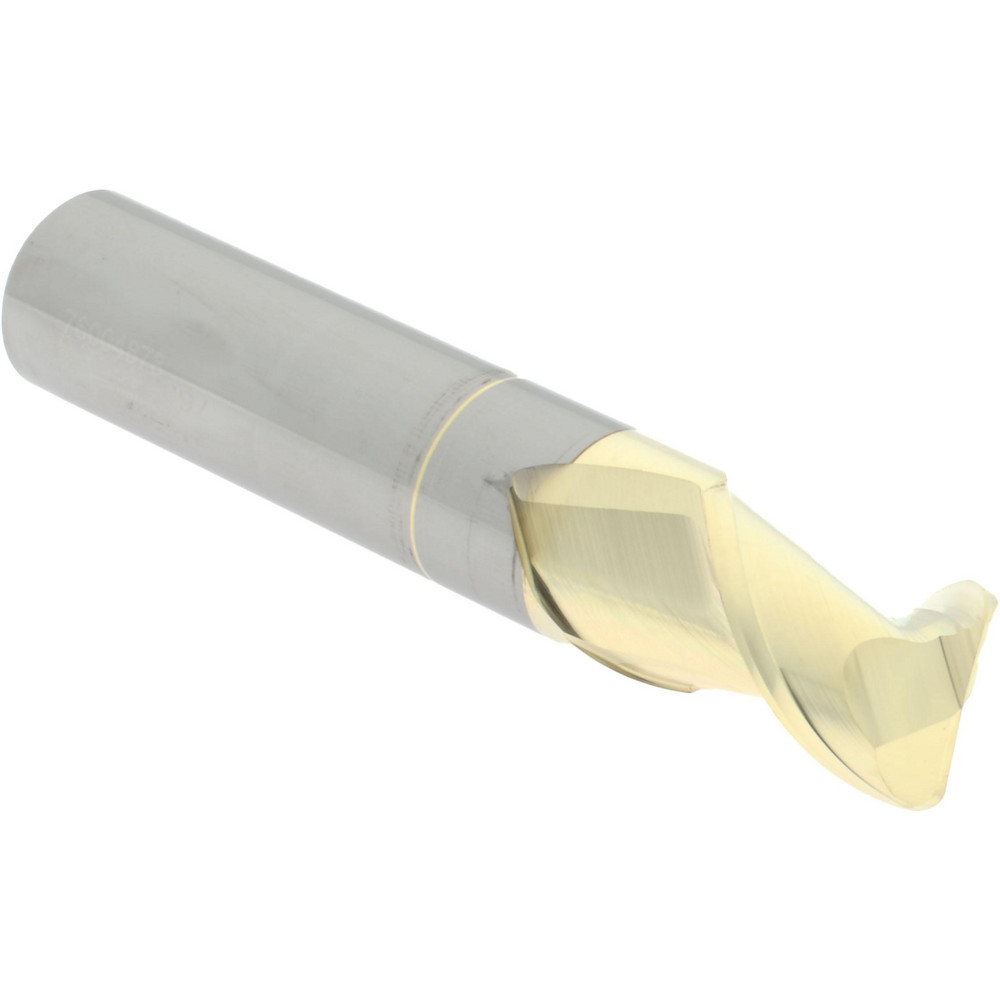 Accupro 25075016090C5 Corner Radius End Mill: 3/4" Dia, 1" LOC, 0.09" Radius, 2 Flutes, Solid Carbide Image