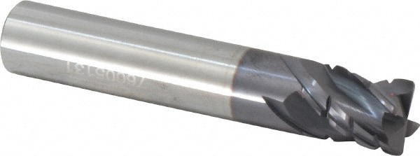 Accupro CBC446S4375C11 Corner Chamfer End Mill: 0.4375" Dia, 0.5625" LOC, 4 Flute, Solid Carbide 