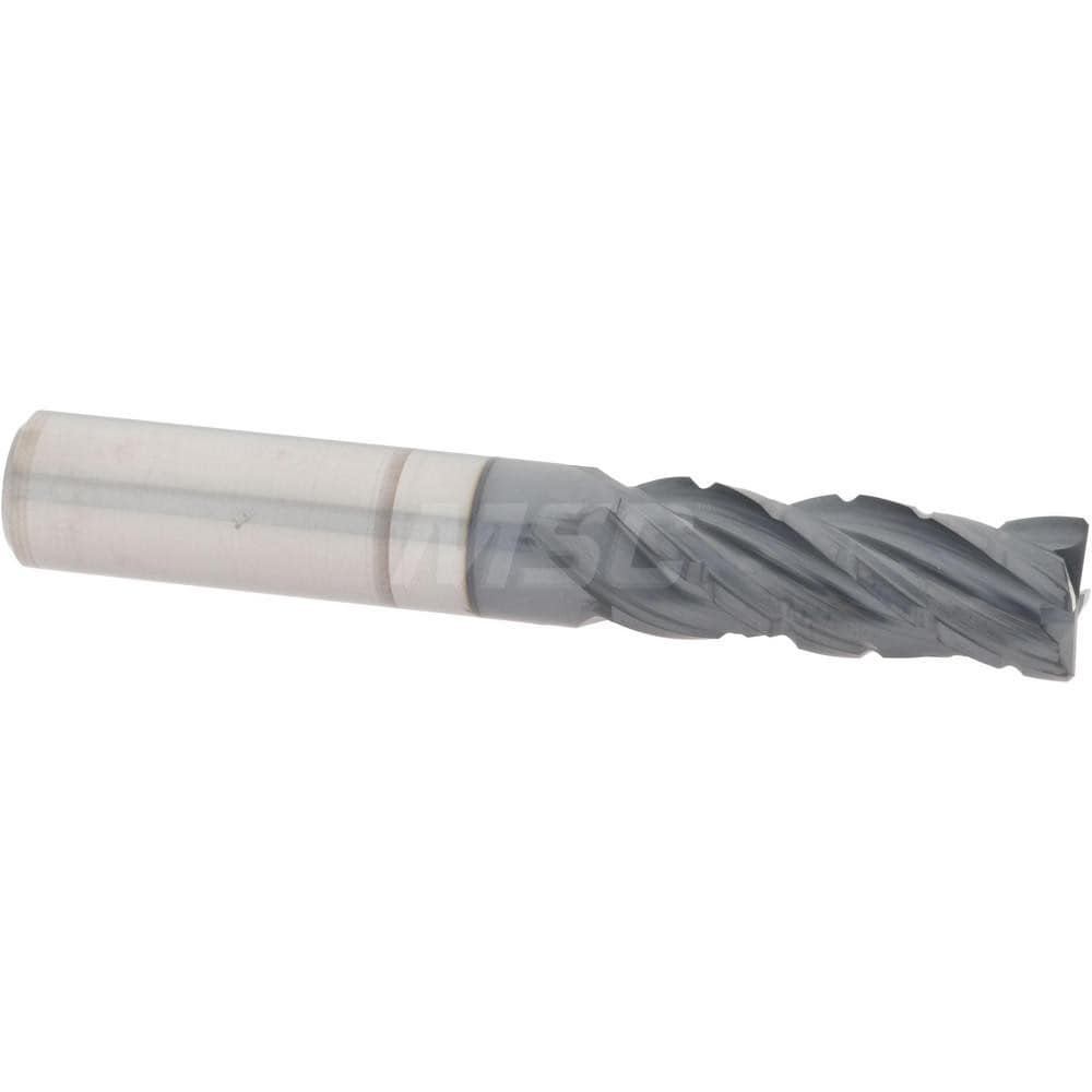 Accupro CBC4463750C11 Corner Chamfer End Mill: 0.375" Dia, 1" LOC, 4 Flute, Solid Carbide 