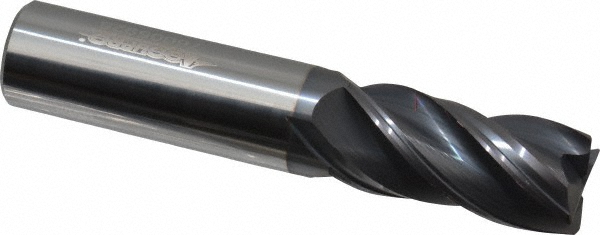 95168480 Corner Radius End Mill: 3/4" Dia, 1-5/8" LOC, 0.0300" Radius, 4 Flute, Solid Carbide  