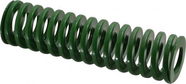 Dayton Lamina 9-2422-11 Die Spring: 1-1/2" Hole Dia, 3/4" Rod Dia, 5-1/2" Free Length, Green Image