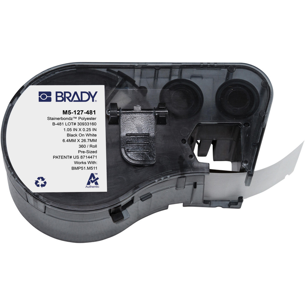 Brady Labels, Ribbons & Tapes; Application Label Printer Cartridge; Type Label Printer