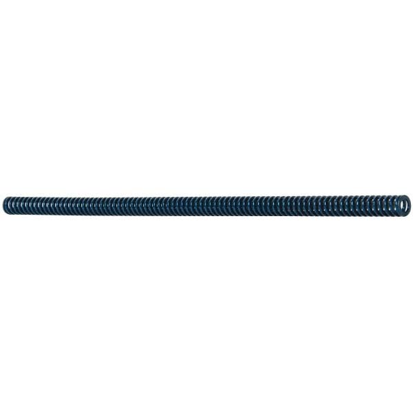 Die Spring: 1/2" Hole Dia, 9/32" Rod Dia, 12" Free Length, Blue