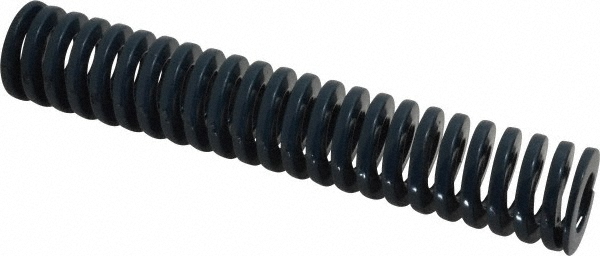Die Spring: 1" Hole Dia, 1/2" Rod Dia, 5-1/2" Free Length, Blue