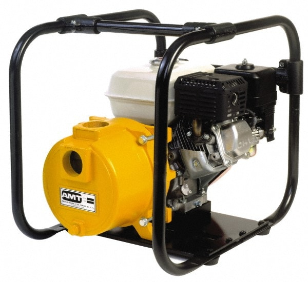 American Machine & Tool 3932-999-95 5.5 HP, 3,600 RPM, 2 Port Size, 1 Solids Handling, Honda OHV, Self Priming Engine Pump Image