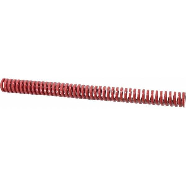 Dayton Lamina 9-1648-26 Die Spring: 1" Hole Dia, 1/2" Rod Dia, 12" Free Length, Red Image