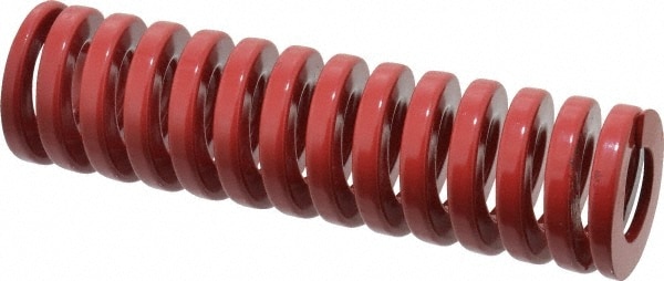 Dayton Lamina 9-2422-26 Die Spring: 1-1/2" Hole Dia, 3/4" Rod Dia, 5-1/2" Free Length, Red 