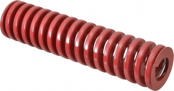 Dayton Lamina 9-3232-26 Die Spring: 2" Hole Dia, 1" Rod Dia, 8" Free Length, Red Image