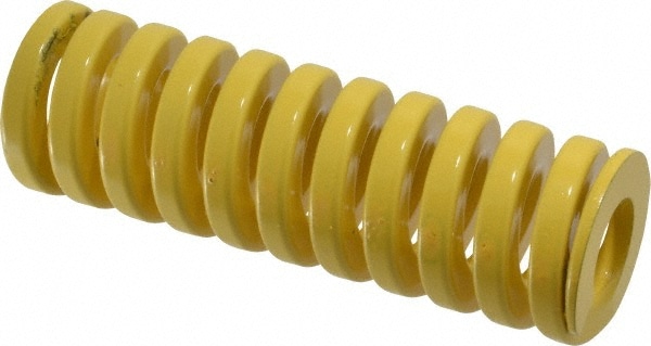 Dayton Lamina 9-3224-36 Die Spring: 2" Hole Dia, 1" Rod Dia, 6" Free Length, Yellow Image