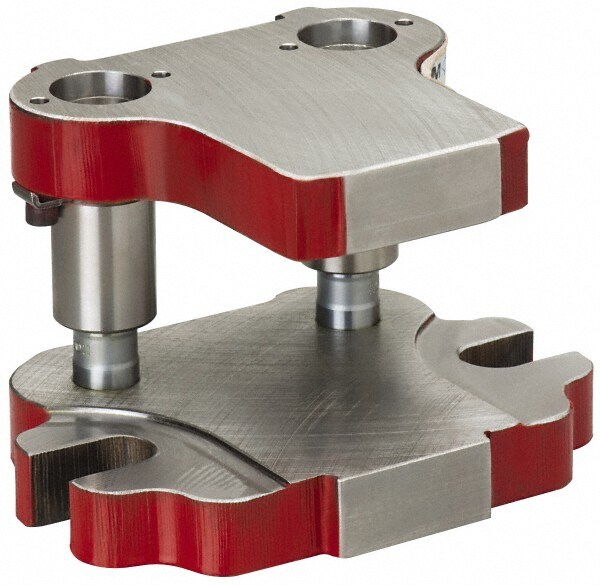 4" Guide Post Length, 1" Die Holder Thickness, 5" Radius, Back Post Steel Die Set