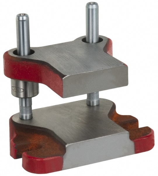 5" Guide Post Length, 1" Die Holder Thickness, 5" Radius, Kick Press Semi Steel Die Set