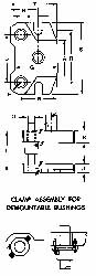 4" Guide Post Length, 1" Die Holder Thickness, 1" Shank Diam 7" Radius, Semi Steel, Mold Blank, Punch & Die Set