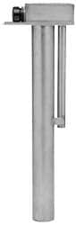Immersion Heaters; Hot Zone: 10 (Inch); Cold Riser Zone: 7.000 (Inch); Immersion Length: 17 (Inch)