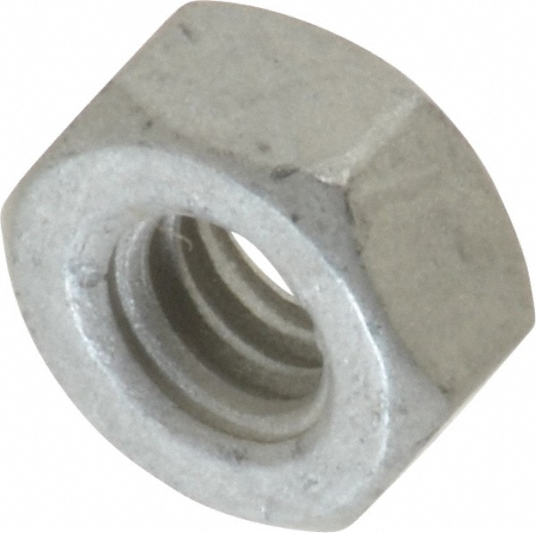 1/4-20 UNC Steel Right Hand Hex Nut