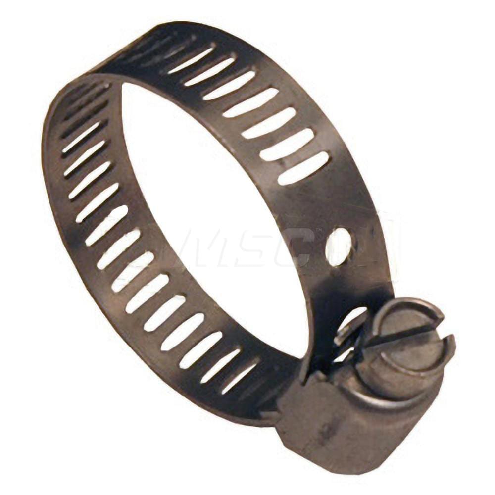 Worm Gear Clamp: 1/2 to 29/32" Dia, Stainless Steel Band