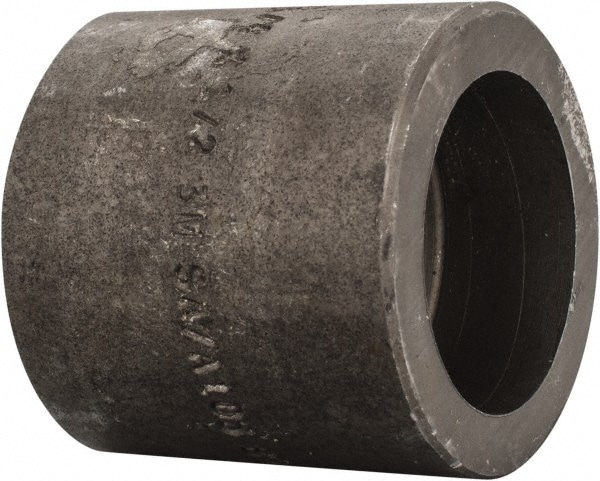 Anvil 362162802 Black Reducing Coupling: 3/4 x 1/2", Welded Image