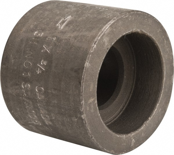 Anvil 362166001 Black Reducing Coupling: 1 x 3/4", Welded 