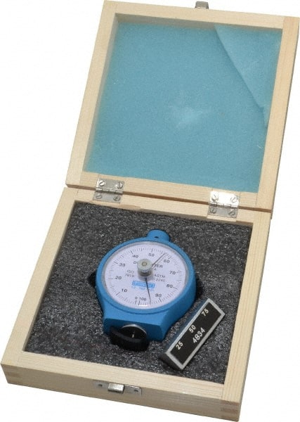 FOWLER 53-762-101 0 to 100 Shore Hardness Portable Dial Hardness Tester 