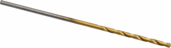 Photos - Drill / Screwdriver Chicago-Latrobe Jobber Length Drill Bit: #60  Dia, 118 deg, HSS - TiN Finish, 1-5/8" OAL, Right Hand Cut, Regular Sp (0.0400)