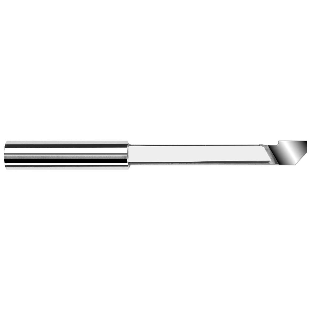 Boring Bar: 1/32mm Min Bore, 5/32" Max Depth, Right Hand Cut, Solid Carbide