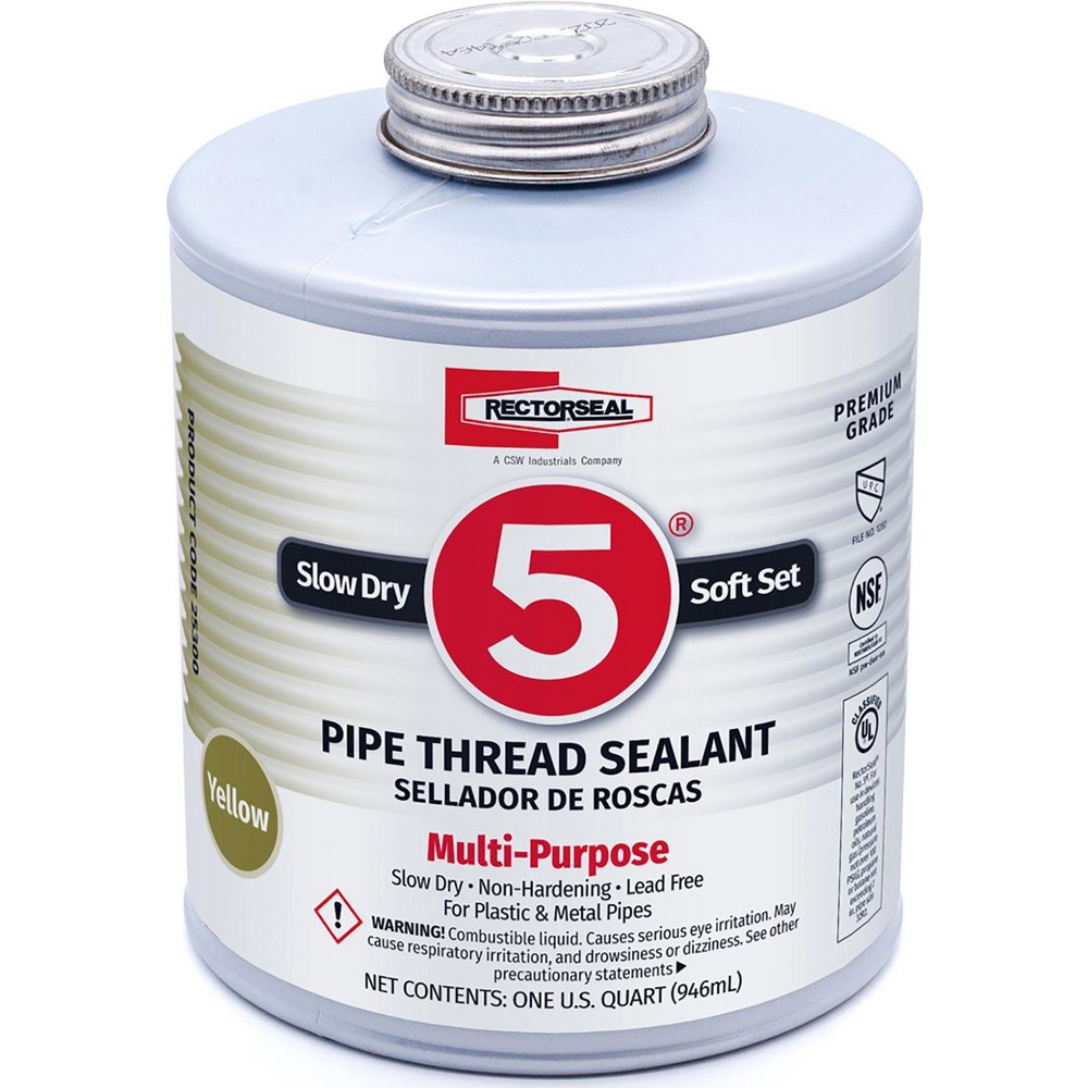 Pipe Thread Sealants: Form: Paste; Container Size: 1 qt; Container Type: Can