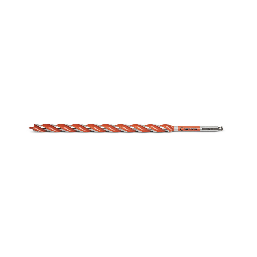 Crescent Auger  Utility Drill Bits Auger Bit Size 05625 in Shank Diameter 04375 Shank Type Hex  Part CDAG1331