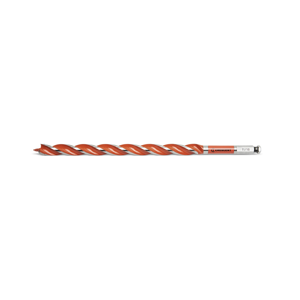 Crescent Auger  Utility Drill Bits Auger Bit Size 06875 in Shank Diameter 04375 Shank Type Hex  Part CDAG1335