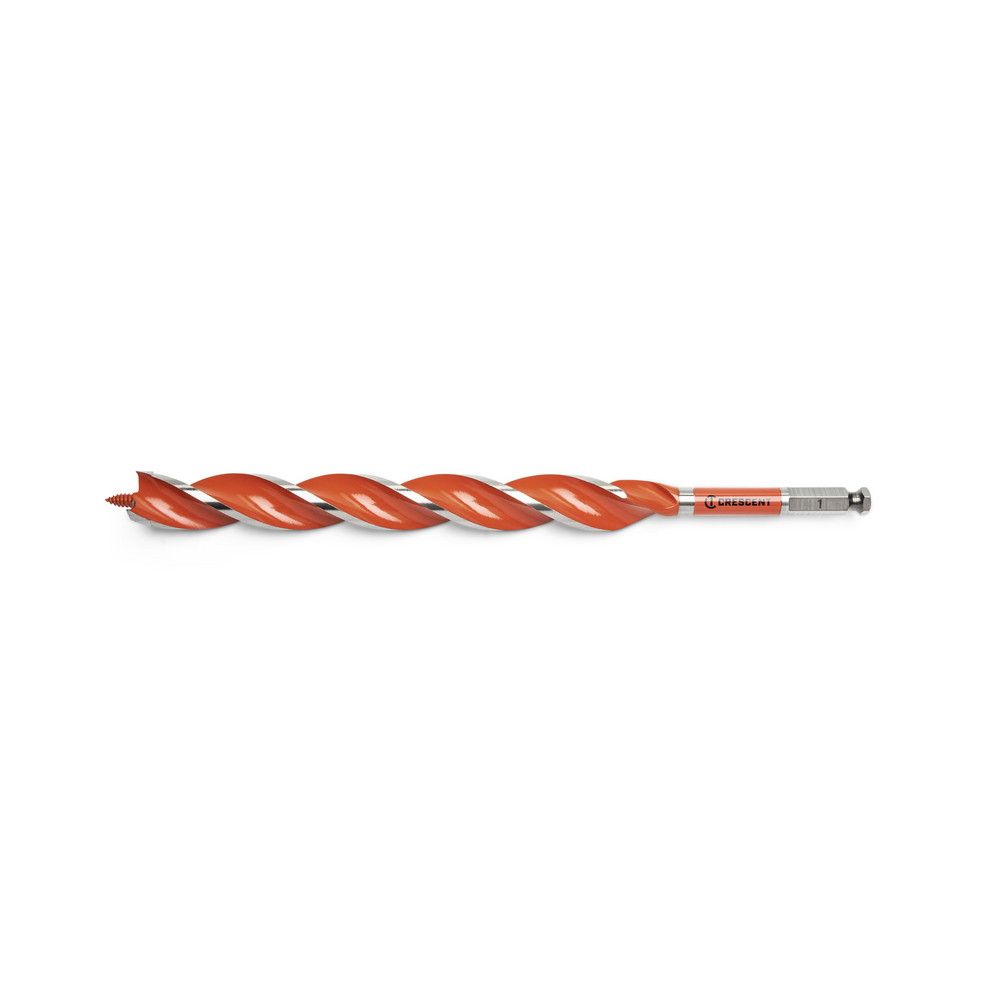 Crescent Auger  Utility Drill Bits Auger Bit Size 1 Shank Diameter 04375 Shank Type Hex  Part CDAG1345