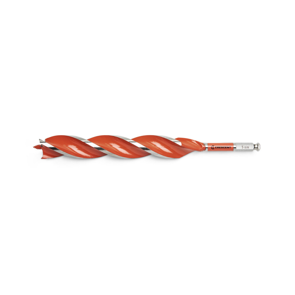 Crescent Auger  Utility Drill Bits Auger Bit Size 1375 in Shank Diameter 04375 Shank Type Hex  Part CDAG1351