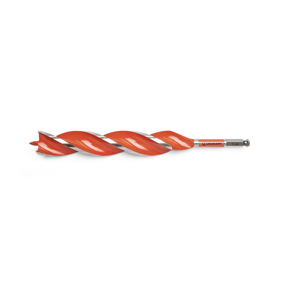 Crescent Auger  Utility Drill Bits Auger Bit Size 15 in Shank Diameter 04375 Shank Type Hex  Part CDAG1353