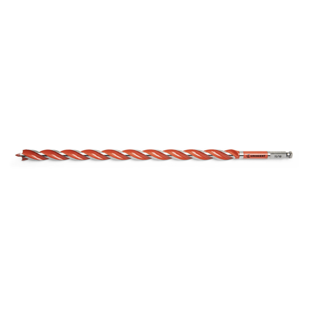 Crescent Auger  Utility Drill Bits Auger Bit Size 06875 in Shank Diameter 04375 Shank Type Hex  Part CDAG1735