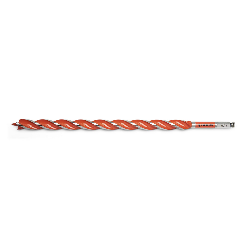 Crescent Auger  Utility Drill Bits Auger Bit Size 08125 in Shank Diameter 04375 Shank Type Hex  Part CDAG1739