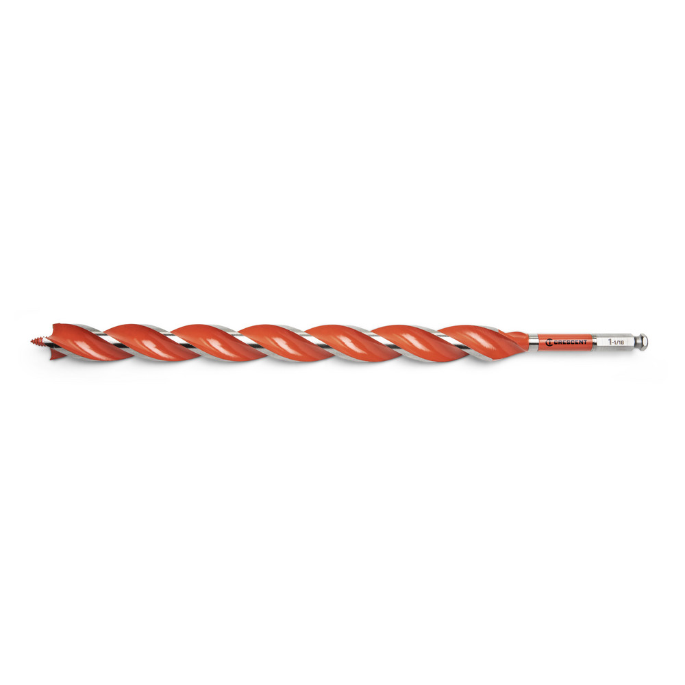 Crescent Auger  Utility Drill Bits Auger Bit Size 10625 in Shank Diameter 04375 Shank Type Hex  Part CDAG1746