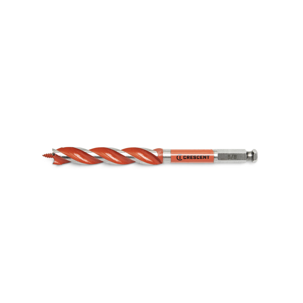 Crescent Auger  Utility Drill Bits Auger Bit Size 0625 in Shank Diameter 04375 Shank Type Hex  Part CDAG7533