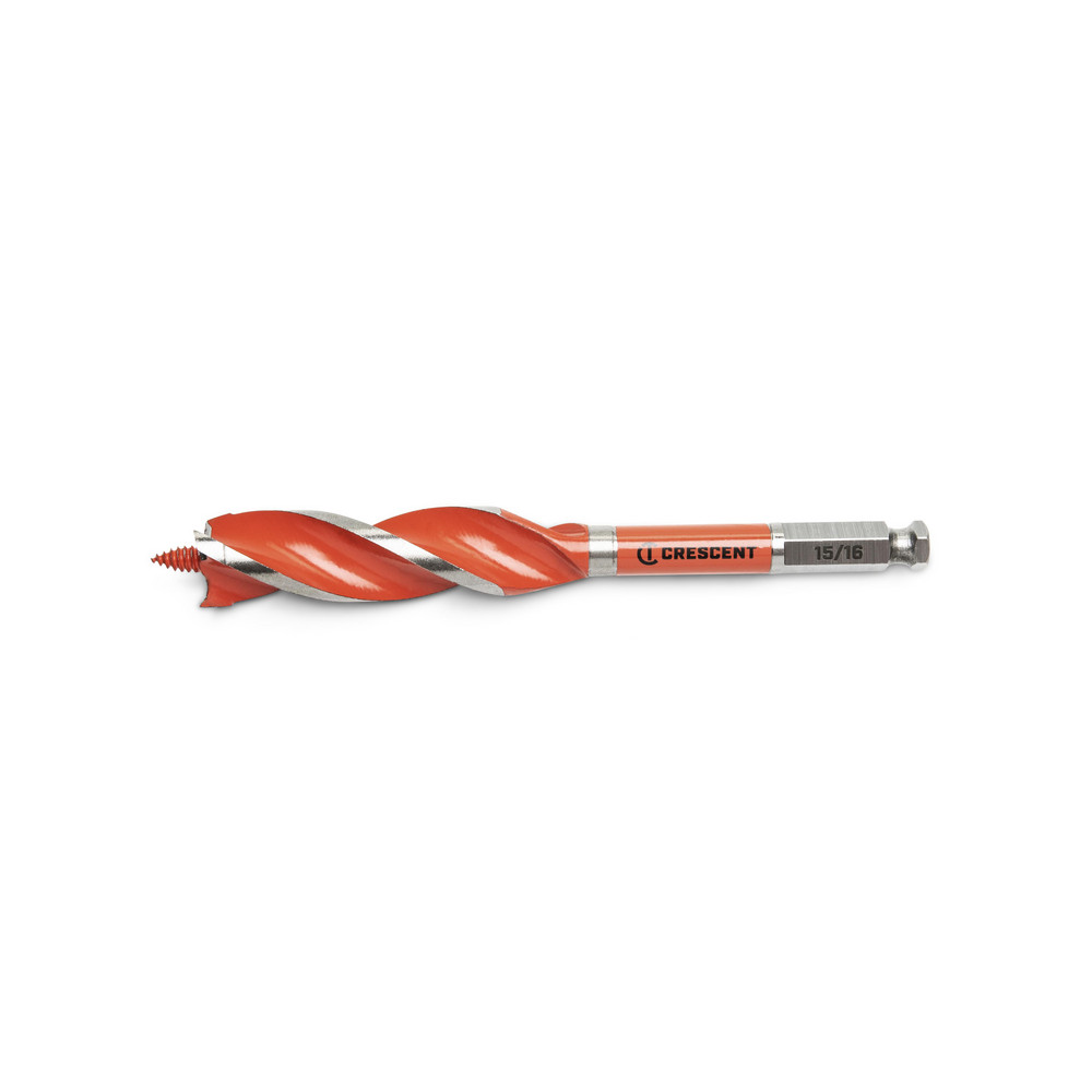Crescent Auger  Utility Drill Bits Auger Bit Size 0875 in Shank Diameter 04375 Shank Type Hex  Part CDAG7541