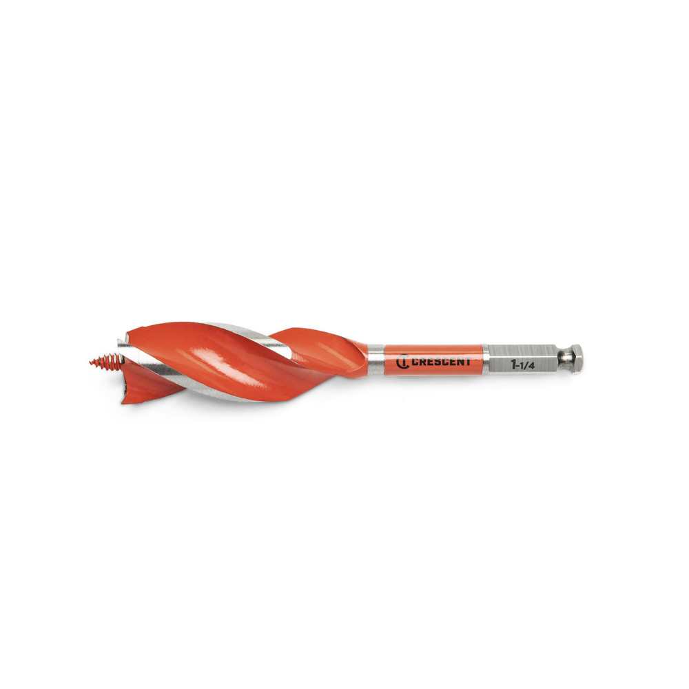 Crescent Auger  Utility Drill Bits Auger Bit Size 125 Shank Diameter 04375 Shank Type Hex  Part CDAG7549