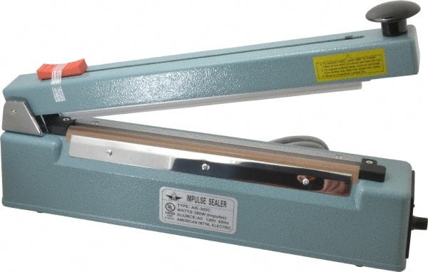 Value Collection AIE-300C 12" Max Seal, 6 mil Thick, Table Top Thermal Impulse Sealer with Cutter 